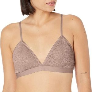 Maidenform Pure Comfort Stretch-Lace Bralette, Wireless with Removable Cups. B21